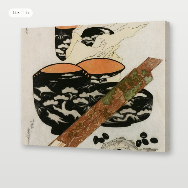 Hokusai - Still Life, Gallery Wrap