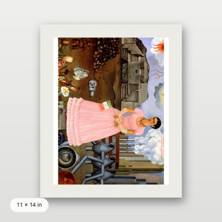 Kahlo - Self Portrait On The Mexican Border