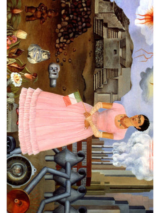 Kahlo - Self Portrait On The Mexican Border