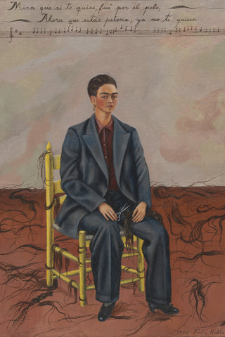 Kahlo - Self Portrait With Cropped Hair