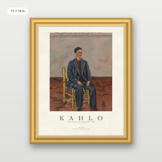 Kahlo - Self Portrait With Cropped Hair