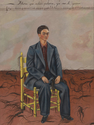 Kahlo - Self Portrait With Cropped Hair