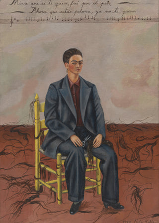 Kahlo - Self Portrait With Cropped Hair
