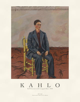 Kahlo - Self Portrait With Cropped Hair