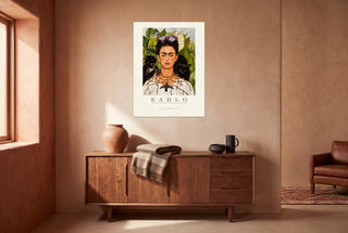 Kahlo - Self - portrait With Thorn Necklace And Hummingbird P2