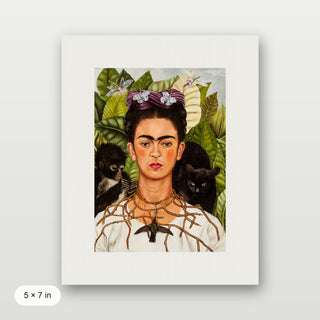 Kahlo - Self - portrait With Thorn Necklace And Hummingbird P2