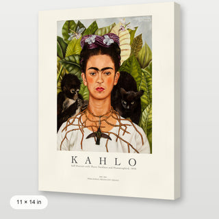 Kahlo - Self - portrait With Thorn Necklace And Hummingbird P2
