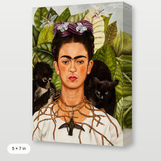 Kahlo - Self - portrait With Thorn Necklace And Hummingbird P2
