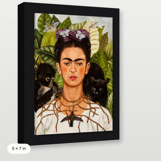 Kahlo - Self - portrait With Thorn Necklace And Hummingbird P2