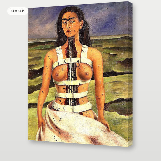 Kahlo - The Broken Column P1, Gallery Wrap