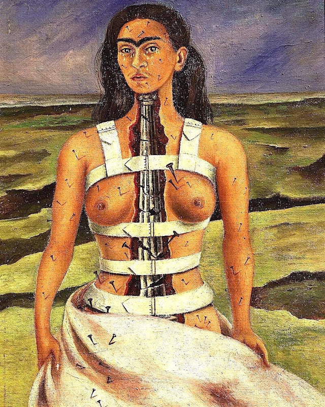 Kahlo - The Broken Column P2, Full Bleed