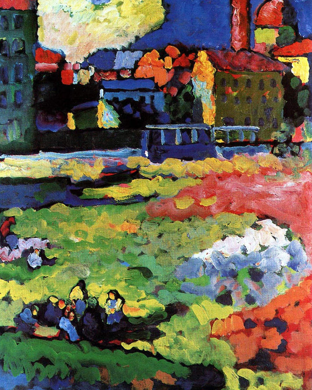 Kandinsky - Church of St. Ursula, Full Bleed