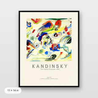 Kandinsky - First Abstract Watercolor