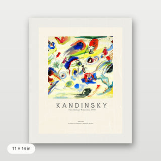 Kandinsky - First Abstract Watercolor