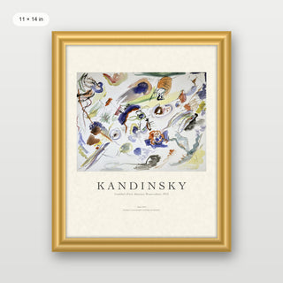 Kandinsky - First Abstract Watercolor