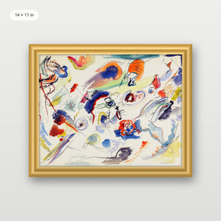 Kandinsky - First Abstract Watercolor