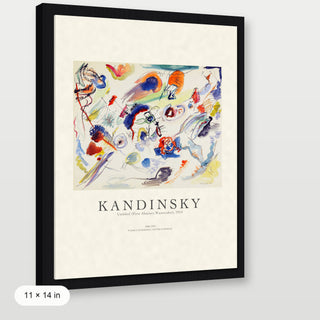 Kandinsky - First Abstract Watercolor