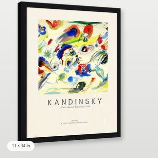 Kandinsky - First Abstract Watercolor