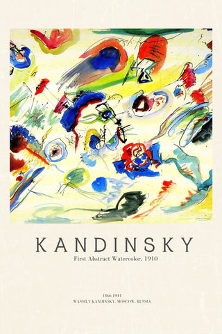 Kandinsky - First Abstract Watercolor