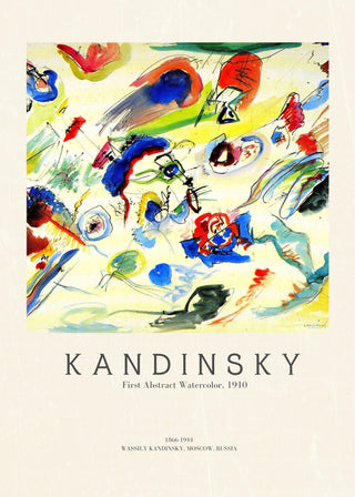 Kandinsky - First Abstract Watercolor