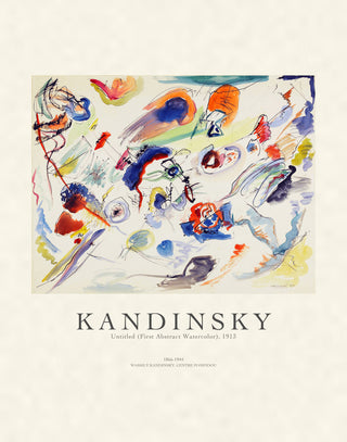 Kandinsky - First Abstract Watercolor