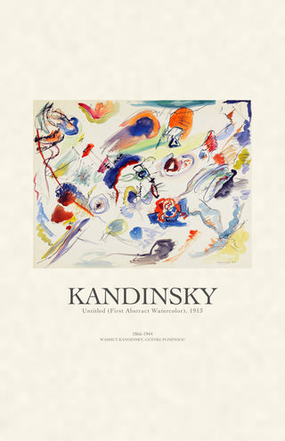 Kandinsky - First Abstract Watercolor
