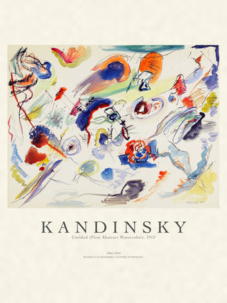 Kandinsky - First Abstract Watercolor