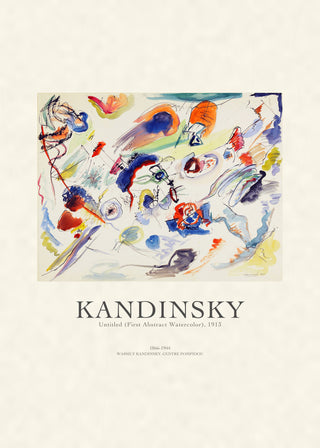 Kandinsky - First Abstract Watercolor