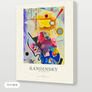 Kandinsky - Yellow - red - blue