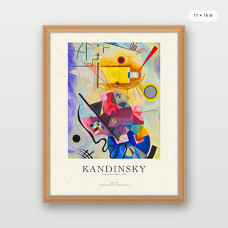 Kandinsky - Yellow - red - blue