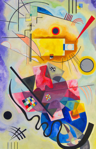 Kandinsky - Yellow - red - blue