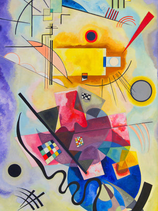 Kandinsky - Yellow - red - blue