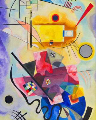 Kandinsky - Yellow - red - blue