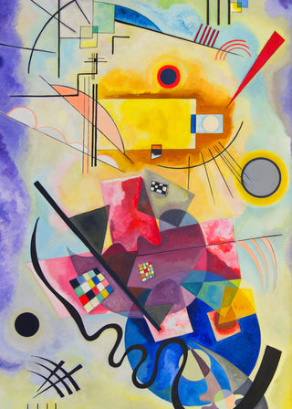 Kandinsky - Yellow - red - blue