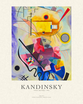 Kandinsky - Yellow - red - blue