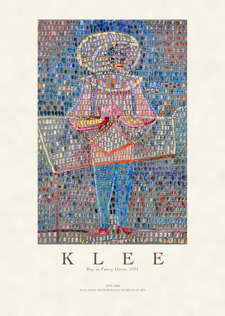 Klee - Boy in Fancy Dress