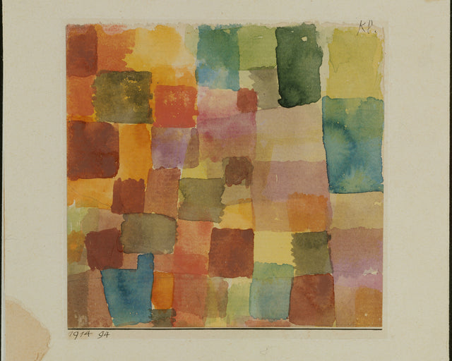 Klee - Untitled 1914, Full Bleed