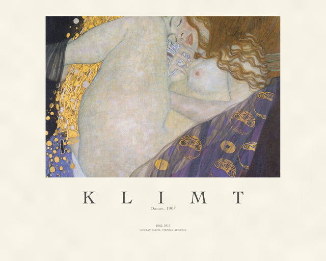 Klimt - Danae, Gallery Style