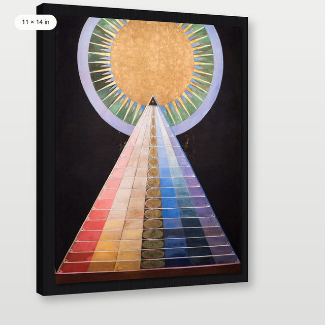 Klint - Altarpiece, Black Floater Frame