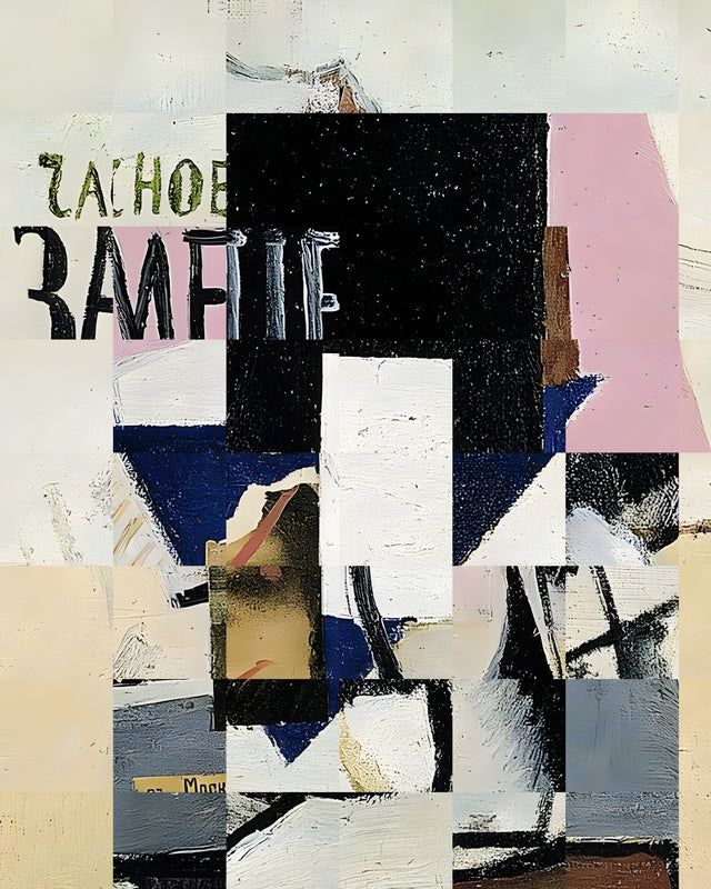 Malevich - Composition of the Mona Lisa, Full Bleed