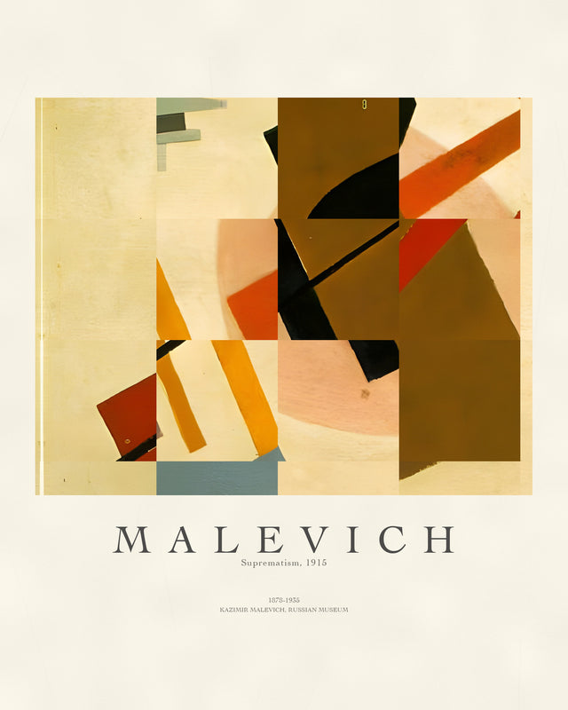Malevich - Suprematism, Gallery Style