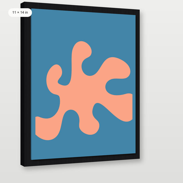 Matisse - Decoupes P1, Black Floater Frame