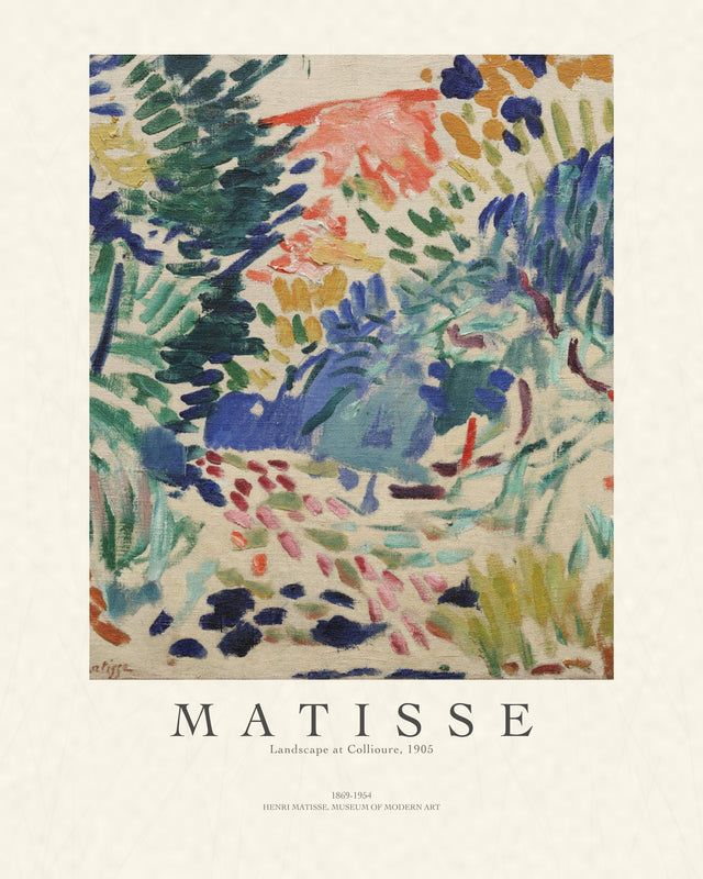 Matisse - Landscape At Collioure, Gallery Style