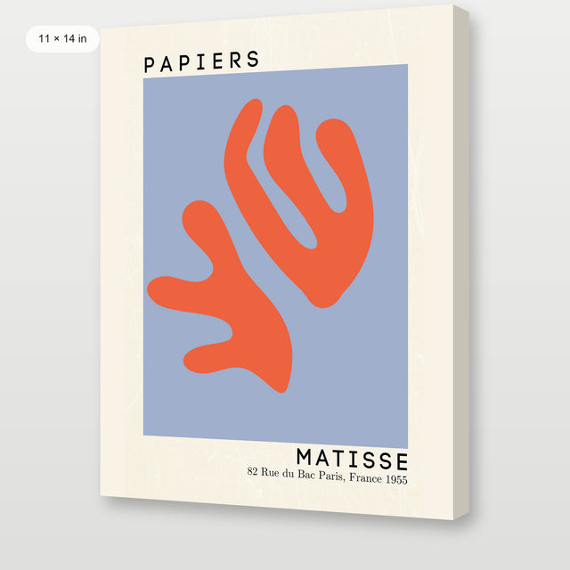 Matisse - Papiers P1, Gallery Wrap