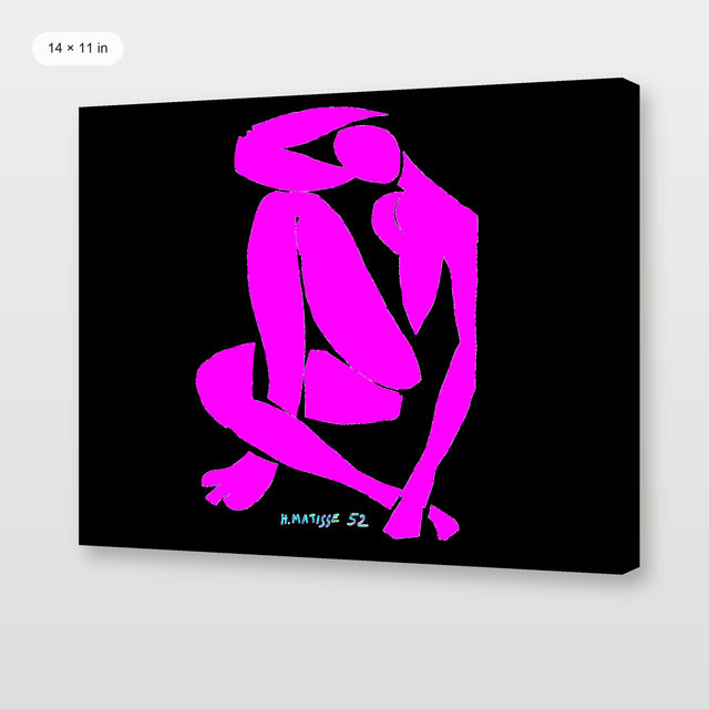 Matisse - Pink Nude, Gallery Wrap