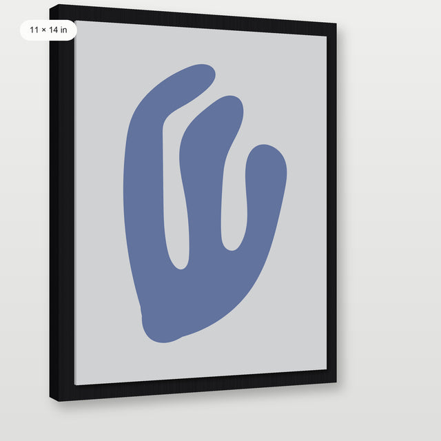 Matisse - The Cut-Outs P2, Black Floater Frame