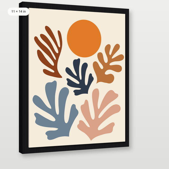 Matisse - The Cut-Outs P3, Black Floater Frame