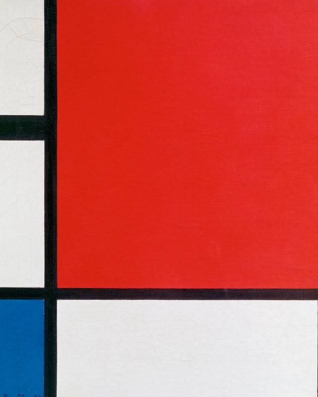 Mondrian - Composition, Full Bleed