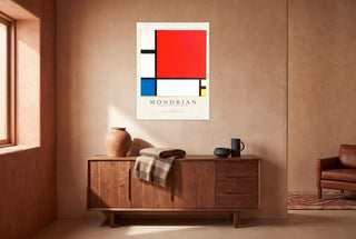 Mondrian - Composition with Red Blue and Yellow