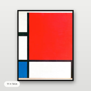 Mondrian - Composition with Red Blue and Yellow